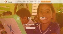 Desktop Screenshot of paraguayeduca.org